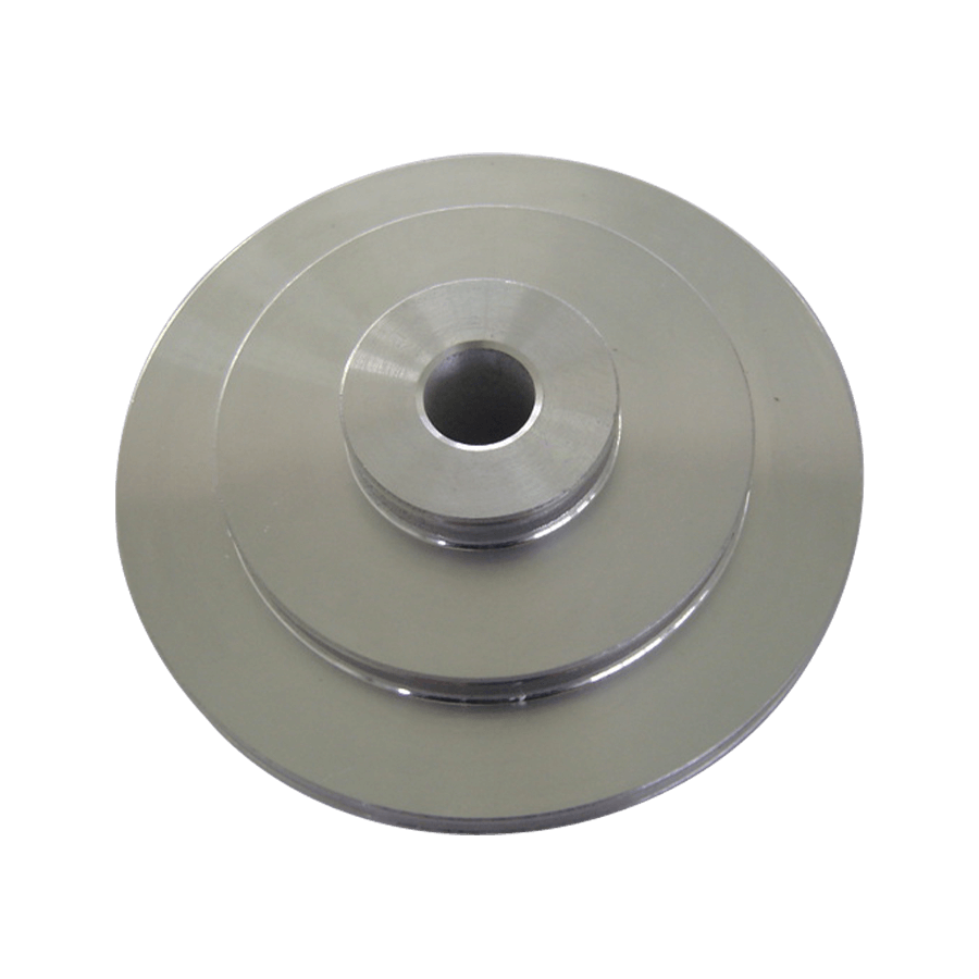 Household lathe motor pulley